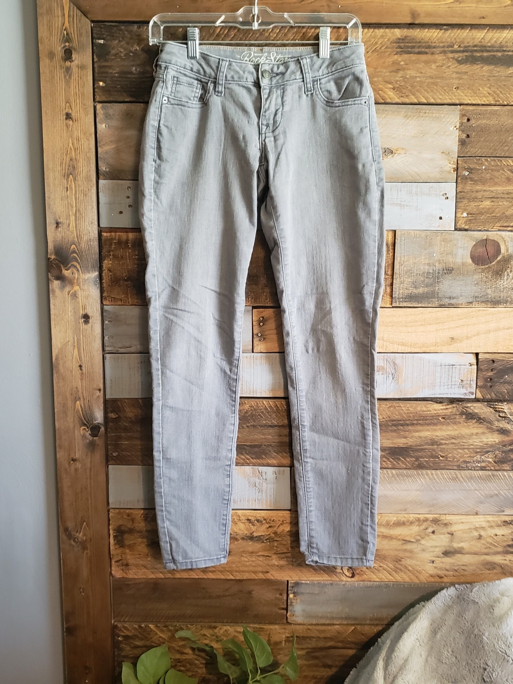 Old Navy Light Gray Skinny Jeans Size 2